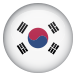 A tiny Korea Flag for contact number