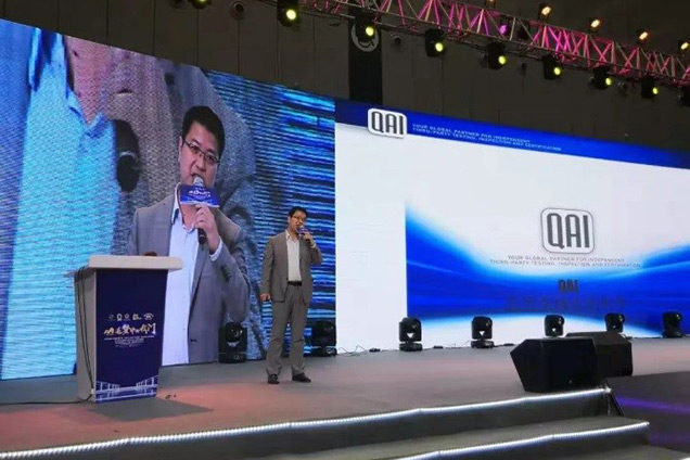 QAI Speaker at the signing Ceremony