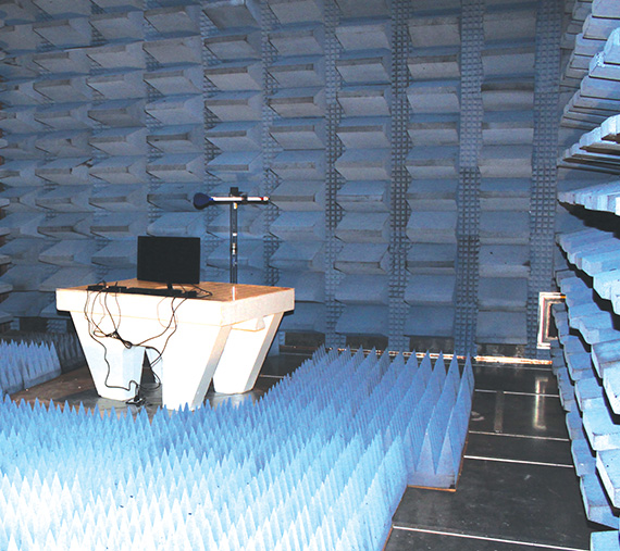 Semi-Anechoic Chamber at QAI for EMC testing and certification